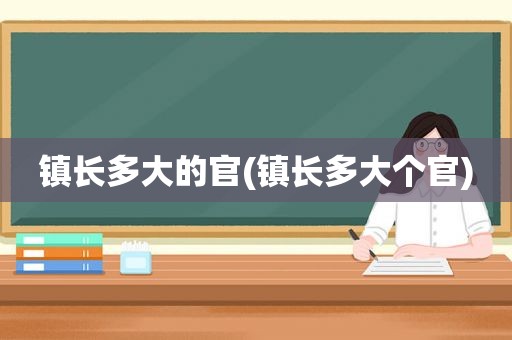 镇长多大的官(镇长多大个官)