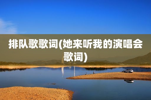 排队歌歌词(她来听我的演唱会歌词)