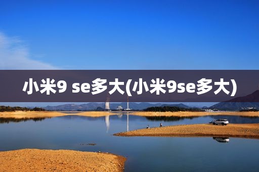 小米9 se多大(小米9se多大)
