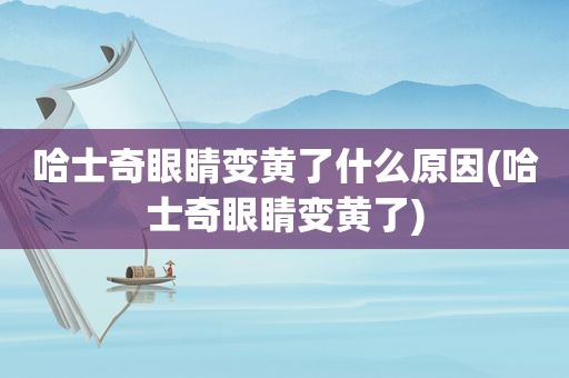 哈士奇眼睛变黄了什么原因(哈士奇眼睛变黄了)