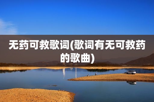 无药可救歌词(歌词有无可救药的歌曲)