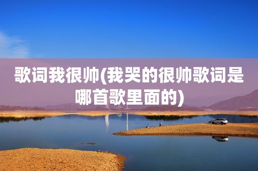 歌词我很帅(我哭的很帅歌词是哪首歌里面的)
