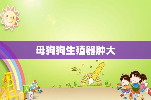母狗狗生殖器肿大