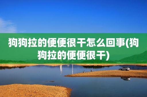 狗狗拉的便便很干怎么回事(狗狗拉的便便很干)