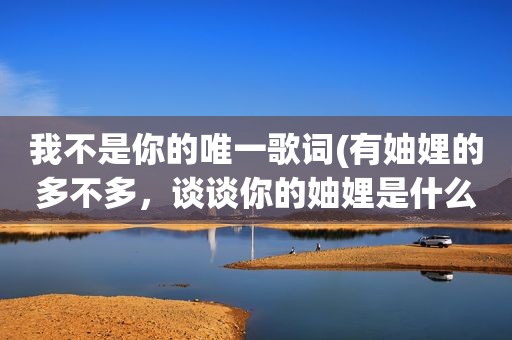 我不是你的唯一歌词(有妯娌的多不多，谈谈你的妯娌是什么样的人)  第1张