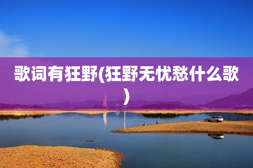 歌词有狂野(狂野无忧愁什么歌)