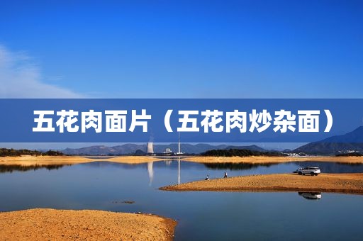 五花肉面片（五花肉炒杂面）