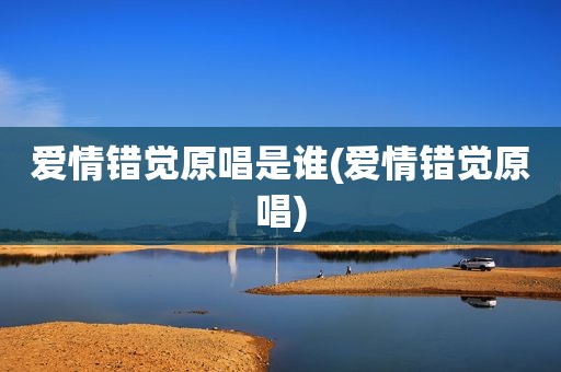 爱情错觉原唱是谁(爱情错觉原唱)