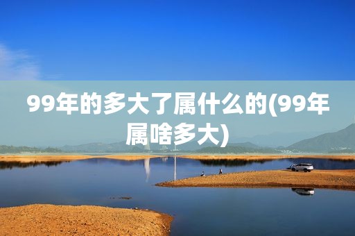 99年的多大了属什么的(99年属啥多大)