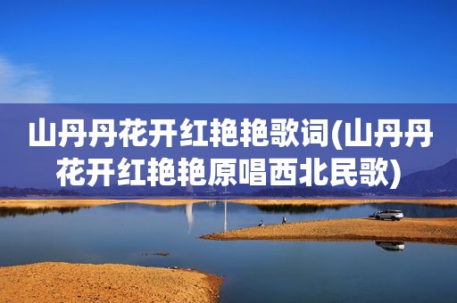 山丹丹花开红艳艳歌词(山丹丹花开红艳艳原唱西北民歌)