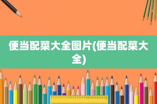 便当配菜大全图片(便当配菜大全)