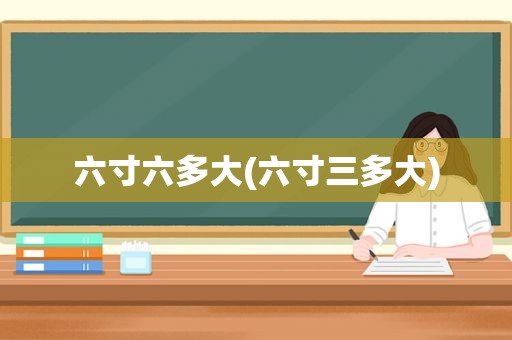 六寸六多大(六寸三多大)