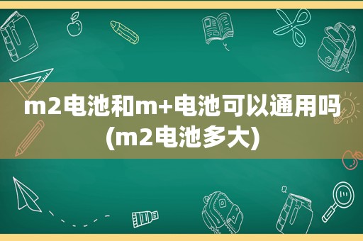 m2电池和m+电池可以通用吗(m2电池多大)