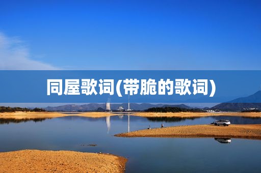 同屋歌词(带脆的歌词)