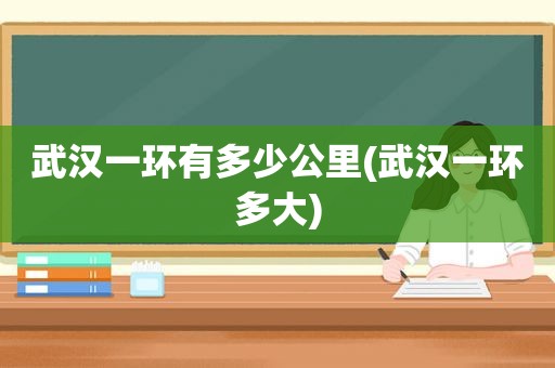 武汉一环有多少公里(武汉一环多大)