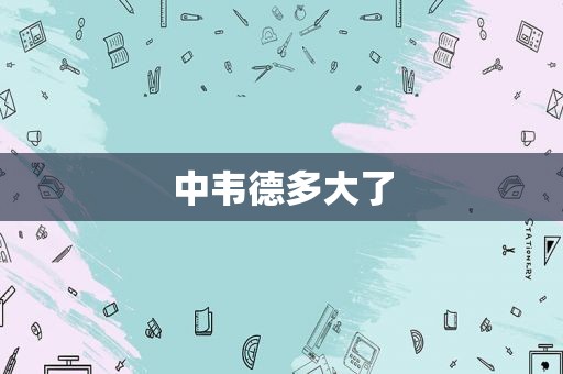 中韦德多大了