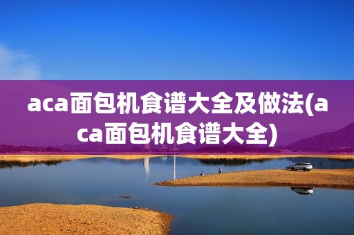 aca面包机食谱大全及做法(aca面包机食谱大全)