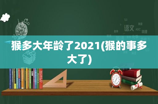 猴多大年龄了2021(猴的事多大了)