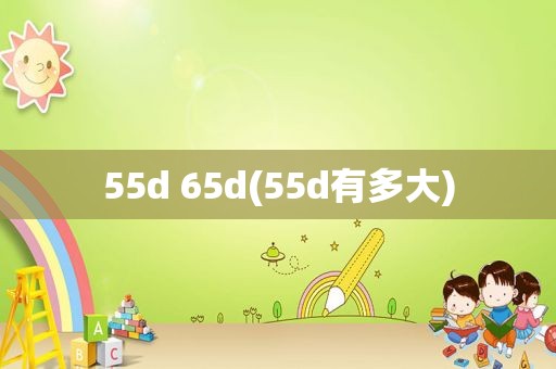 55d 65d(55d有多大)