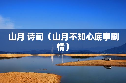 山月 诗词（山月不知心底事剧情）
