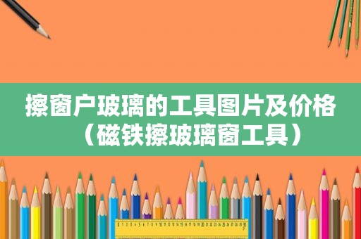 擦窗户玻璃的工具图片及价格（磁铁擦玻璃窗工具）