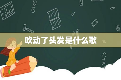 吹动了头发是什么歌