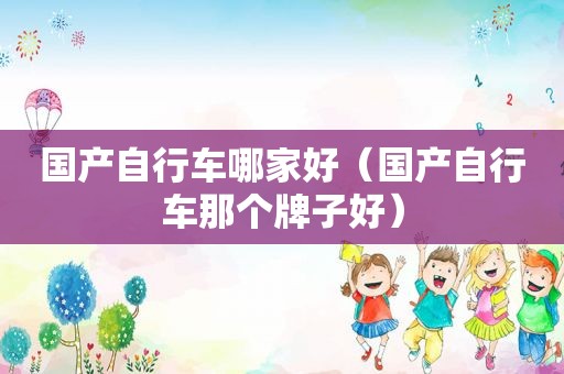 国产自行车哪家好（国产自行车那个牌子好）