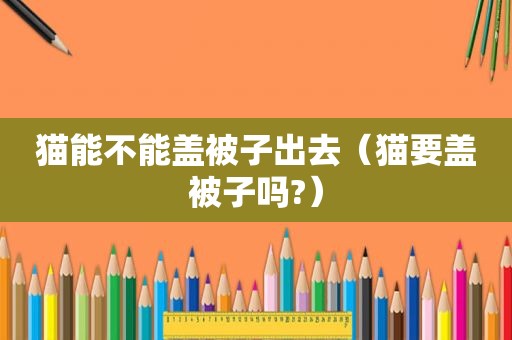 猫能不能盖被子出去（猫要盖被子吗?）
