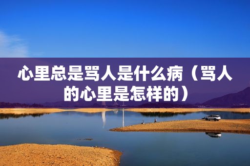 心里总是骂人是什么病（骂人的心里是怎样的）