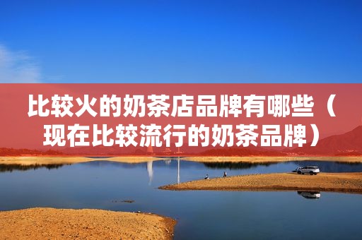 比较火的奶茶店品牌有哪些（现在比较流行的奶茶品牌）