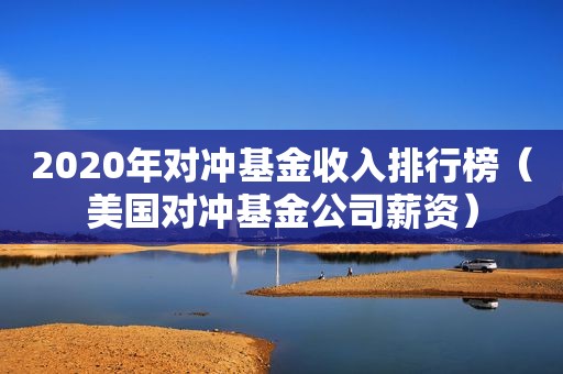 2020年对冲基金收入排行榜（美国对冲基金公司薪资）