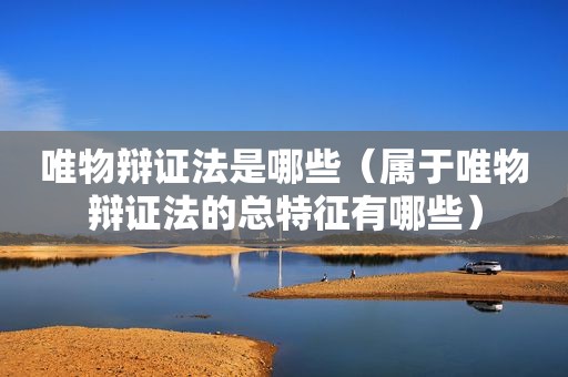 唯物辩证法是哪些（属于唯物辩证法的总特征有哪些）