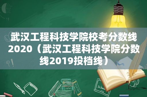 武汉工程科技学院校考分数线2020（武汉工程科技学院分数线2019投档线）