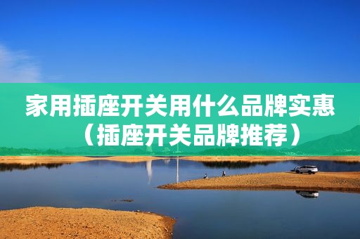 家用插座开关用什么品牌实惠（插座开关品牌推荐）