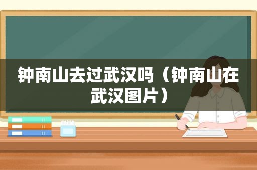 钟南山去过武汉吗（钟南山在武汉图片）