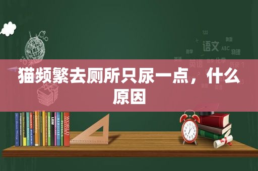猫频繁去厕所只尿一点，什么原因