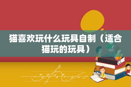 猫喜欢玩什么玩具自制（适合猫玩的玩具）