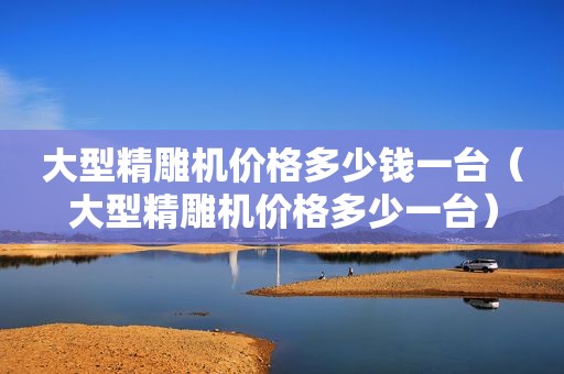 大型精雕机价格多少钱一台（大型精雕机价格多少一台）