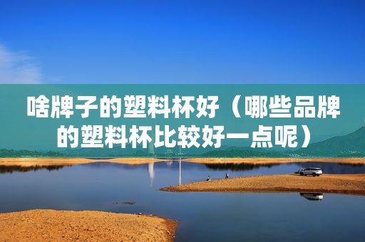 啥牌子的塑料杯好（哪些品牌的塑料杯比较好一点呢）