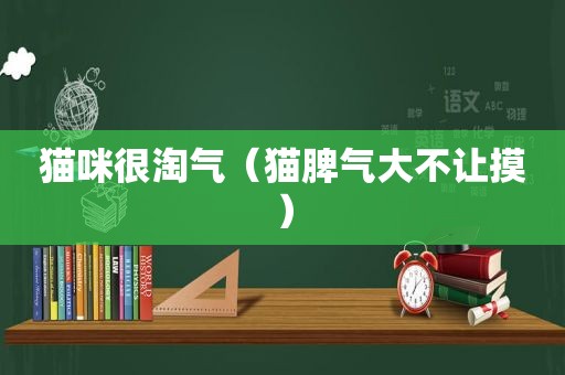 猫咪很淘气（猫脾气大不让摸）