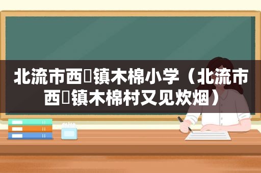 北流市西埌镇木棉小学（北流市西埌镇木棉村又见炊烟）