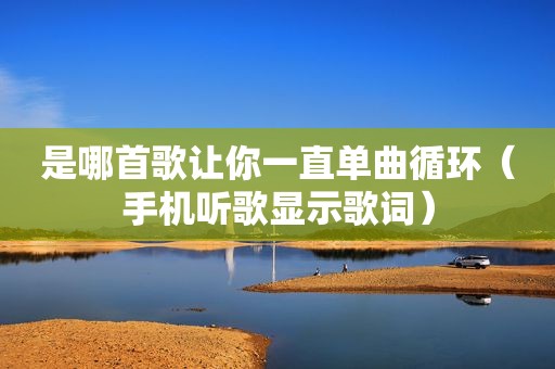 是哪首歌让你一直单曲循环（手机听歌显示歌词）