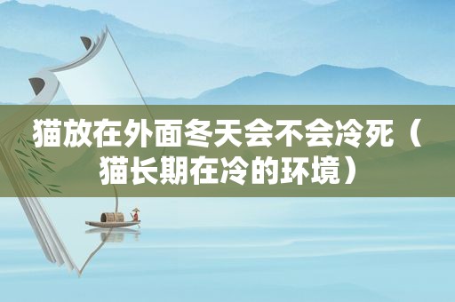 猫放在外面冬天会不会冷死（猫长期在冷的环境）