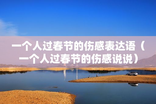 一个人过春节的伤感表达语（一个人过春节的伤感说说）
