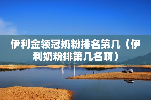 伊利金领冠奶粉排名第几（伊利奶粉排第几名啊）