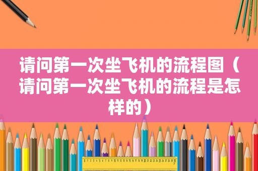 请问第一次坐飞机的流程图（请问第一次坐飞机的流程是怎样的）