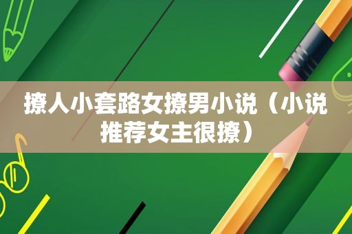 撩人小套路女撩男小说（小说推荐女主很撩）