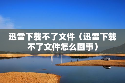 迅雷下载不了文件（迅雷下载不了文件怎么回事）