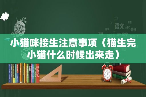 小猫咪接生注意事项（猫生完小猫什么时候出来走）