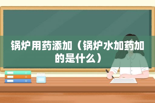 锅炉用药添加（锅炉水加药加的是什么）